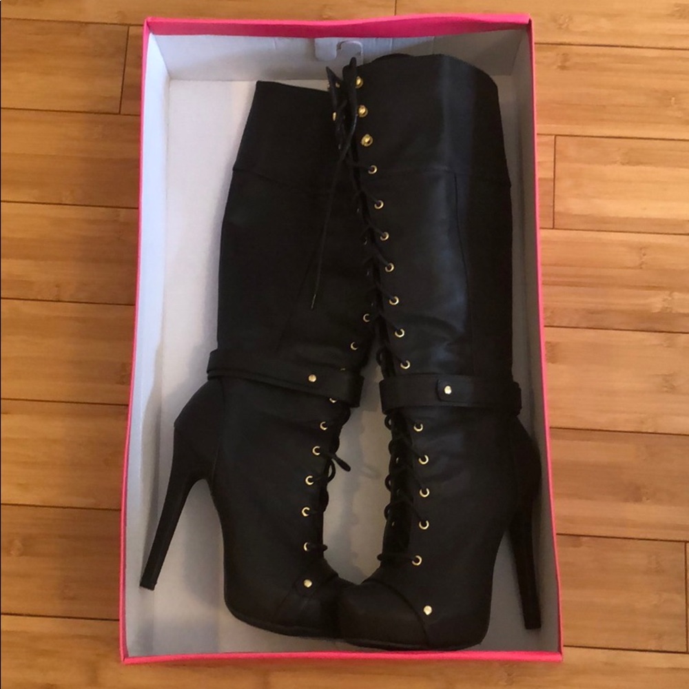 JustFab knee boots
